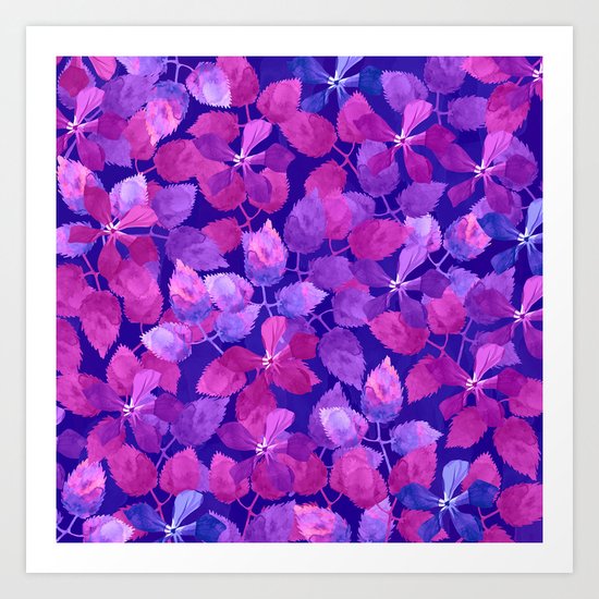 Botanical garden Art Print