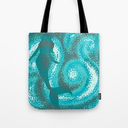 Mermaid Swirl Tote Bag