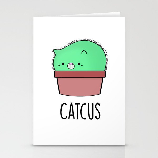 Catcus Stationery Cards