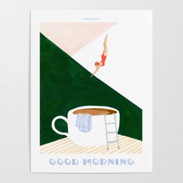 Coffee Diver Poster