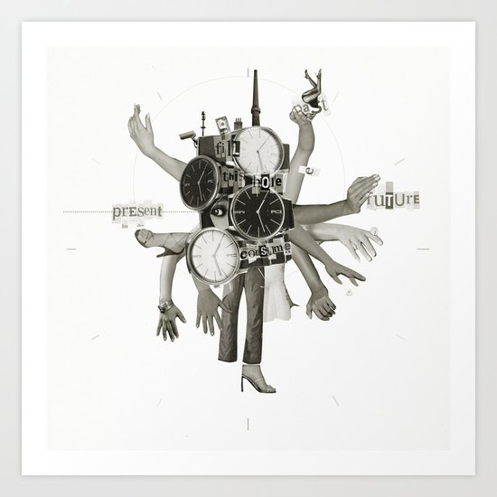 timetable Art Print