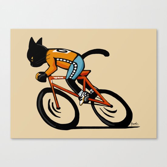 Cycle sport Canvas Print