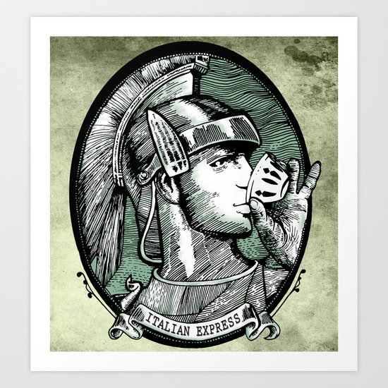 italian express Art Print