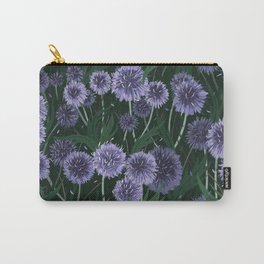 Globe Thistle — midnight moon theme Carry-All Pouch