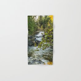 Waterfall Creek, Washington Autumn Hand & Bath Towel