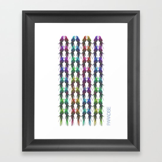 Paradise Framed Art Print