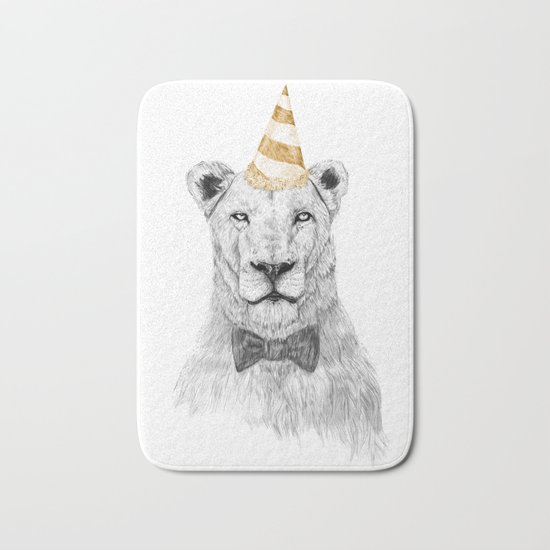 Get the party started (color) Bath Mat