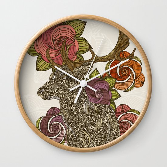 Dear deer Wall Clock
