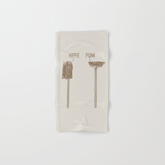 Hippie and Punk Hand & Bath Towel