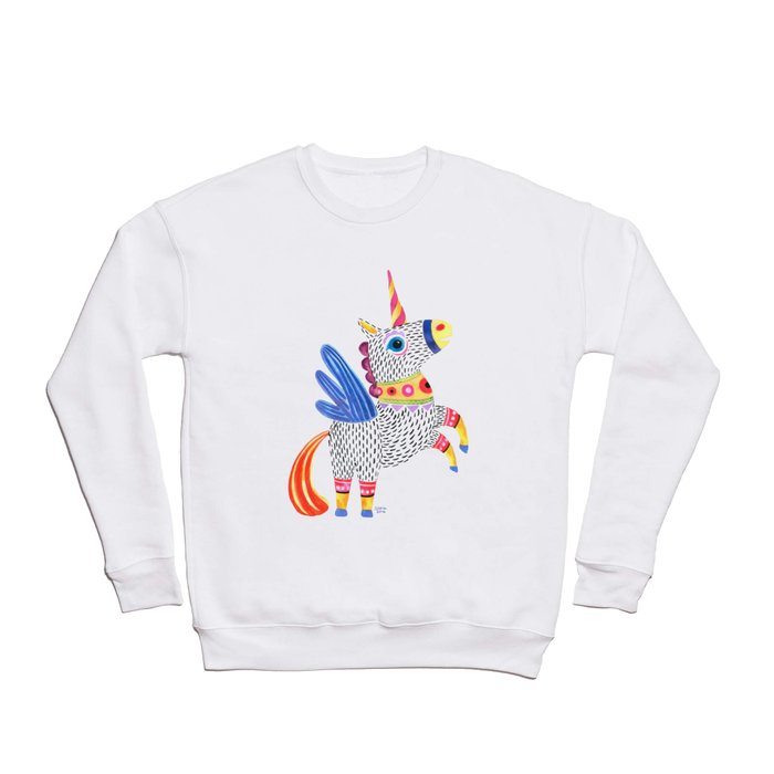 Unicornio alebrije Crewneck Sweatshirt
