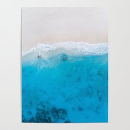 Turquoise Ocean Paradise Poster