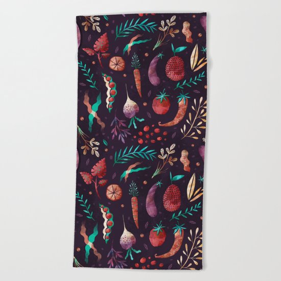 Veggies Beach Towel