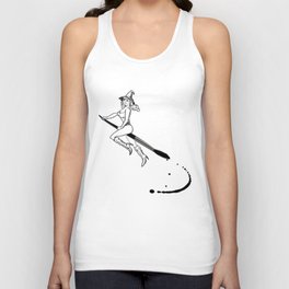 broom and brush witchcraft Tank Top