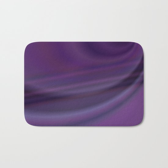 Purple abstract Bath Mat