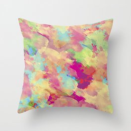 Abstract 40 Throw Pillow