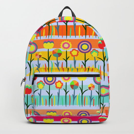 Floral spring party Backpack