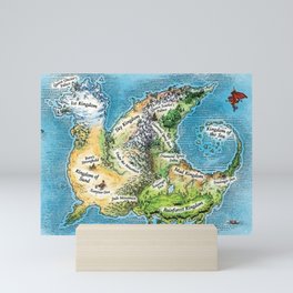 Wings Of Fire Maps 01 Mini Art Print