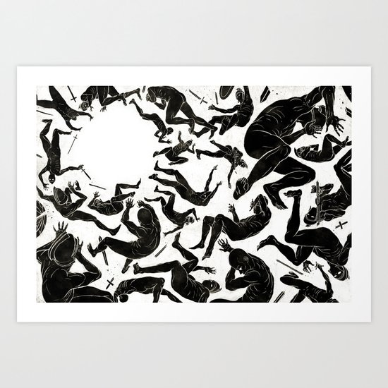 The Lamb Shall Conquer Art Print