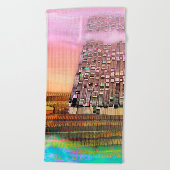Atlante 30-06-16 / BABYLON'souls Beach Towel