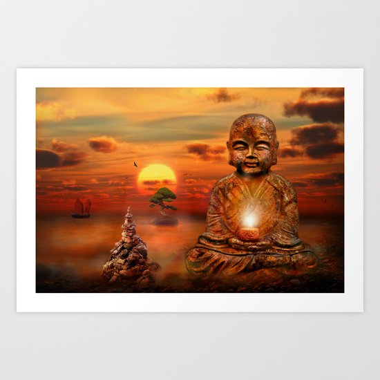 Buddha Art Print