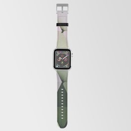 Triangles Macro Twilight Pink Greens Apple Watch Band