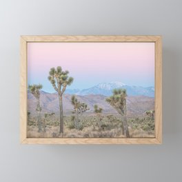 Joshua Tree Sunrise Framed Mini Art Print