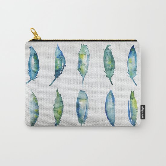 Feather Collection Carry-All Pouch
