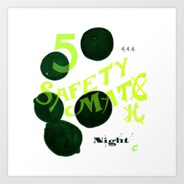 5 Nights Art Print