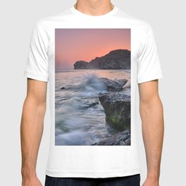 Big Wave. La Joya Beach At Sunset. T-shirt