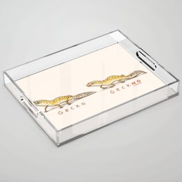 Gecko Geckno Acrylic Tray