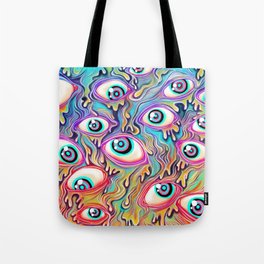 Eyeballs Tote Bag