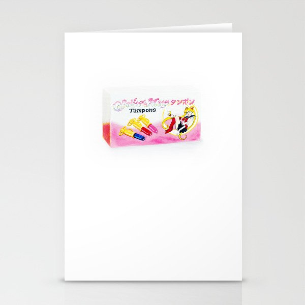 Sailor Moon Brand Tampons Stationery Cards