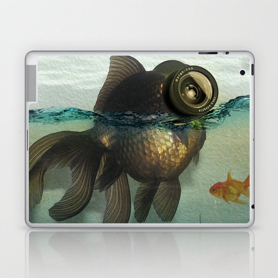Fish eye lens Laptop & iPad Skin