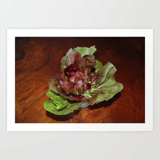 The Birthday Lettuce Art Print