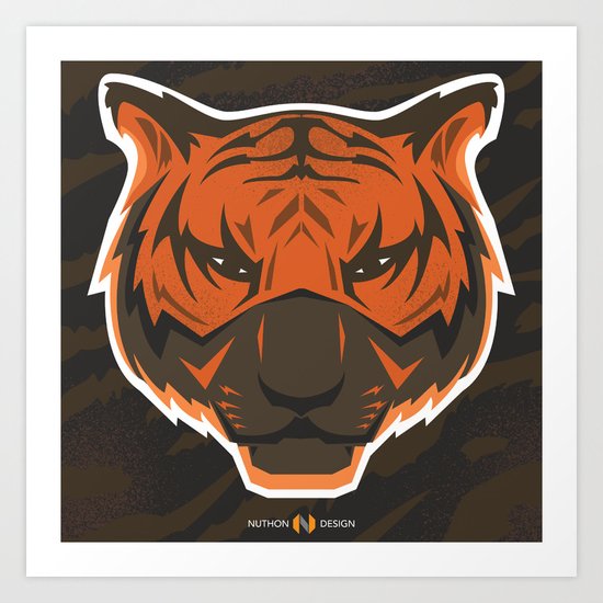 Tiger Art Print