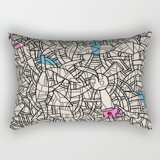 - bloc - Rectangular Pillow