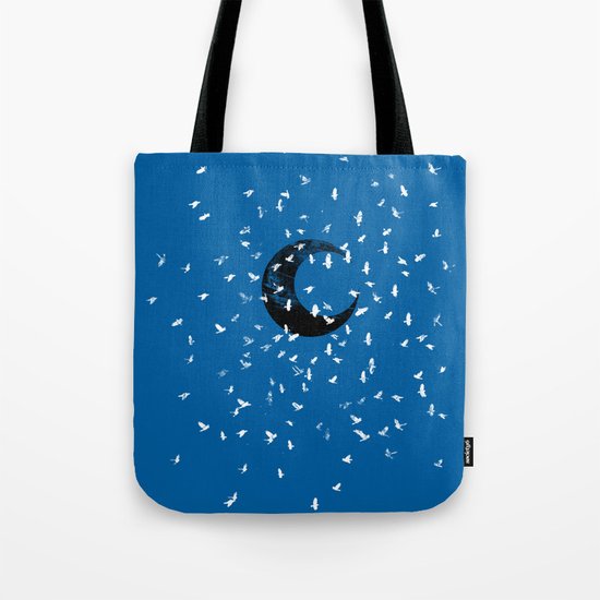 Black moon Tote Bag