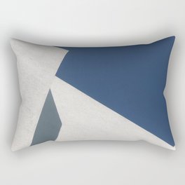 Abstract architecture against blue sky Rectangular Pillow