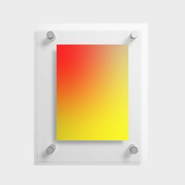 36 Rainbow Gradient Colour Palette 220506 Aura Ombre Valourine Digital Minimalist Art Floating Acrylic Print