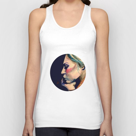 blue moon Unisex Tank Top