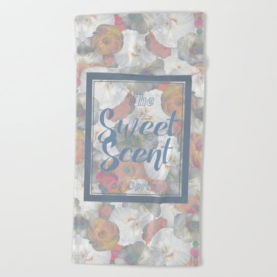The Sweet Scent of Spring Beach Towel