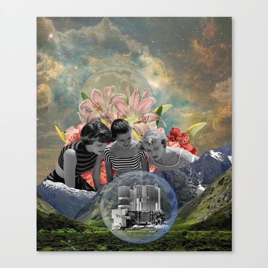 "Lost City" Canvas Print