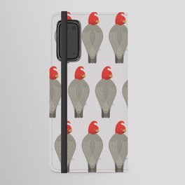 Whimsy Gang-Gang Cockatoo Android Wallet Case