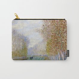 River Seine, Autumn, Paris, France by Francis Picabia Carry-All Pouch | Park, Garden, River, French, Nice, Country, Beautiful, Crystalclear, Seine, Scenery 