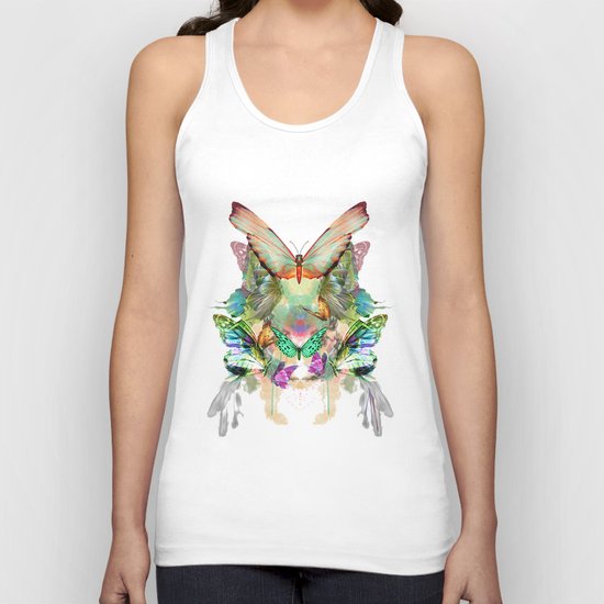 The fate of the butterfly Unisex Tank Top