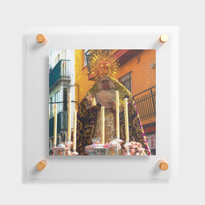 Seville, Esperanza de Triana Floating Acrylic Print