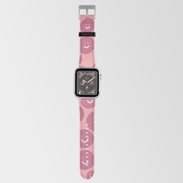 Summer Happy Baby Party - medium and light pink Apple Watch Band