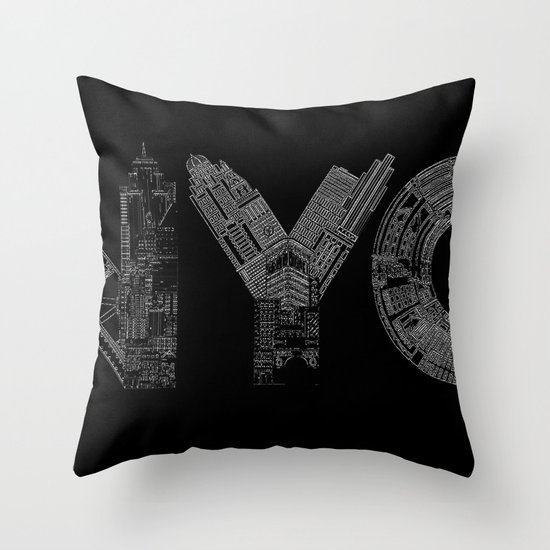 NYC Throw Pillow