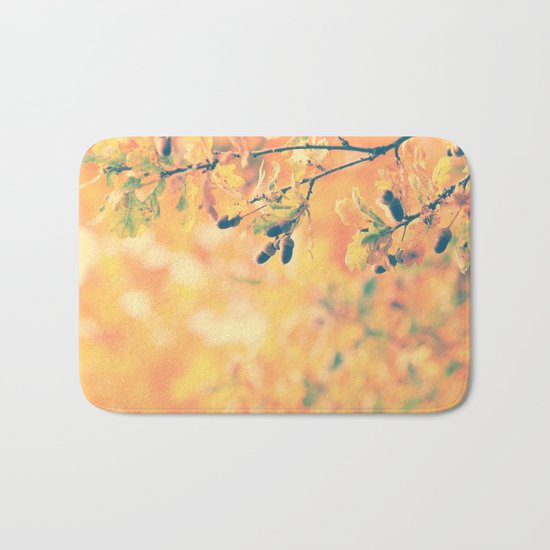 Oak nature photography Bath Mat
