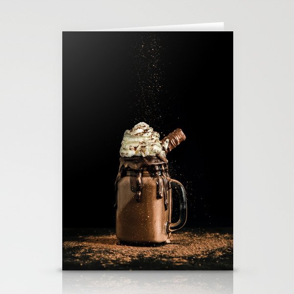 Chocolate Milkshake Stationery Cards